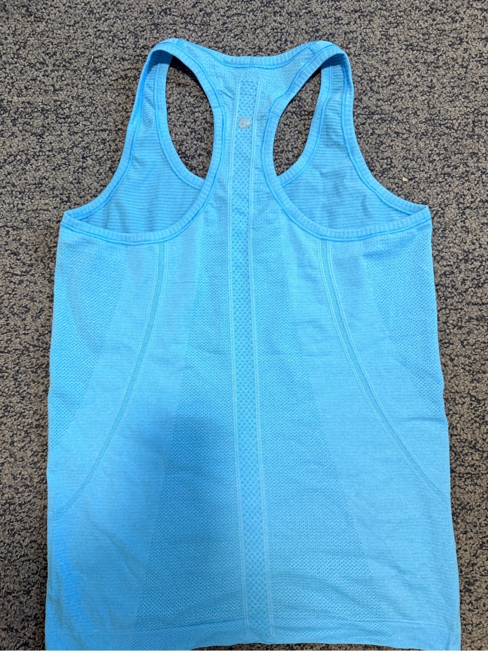 lululemon athletica Light Blue Racerback Tank Top - Picture 2 of 3